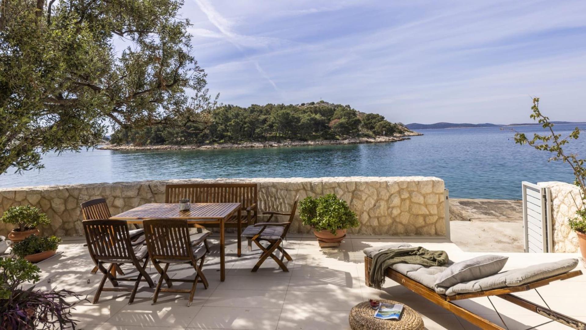 Casa Mano Tribunj With Beach Kültér fotó